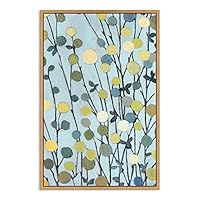 SIGNWIN Framed Canvas Wall Art Colorful Flowers Landscape Canvas Prints Home Artwork Decoration for Living Room,Bedroom - 16x24 inches