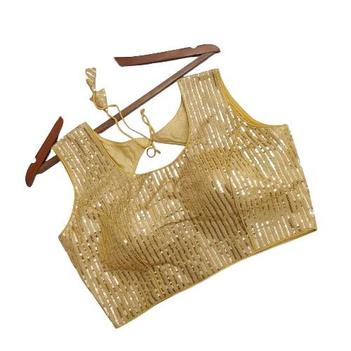 Zeyfil Designer Sequence Work Readymade Blouse