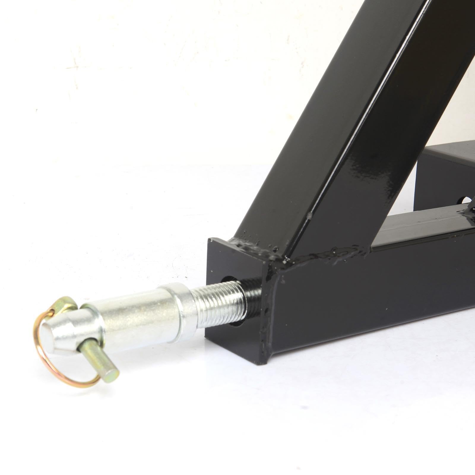 Enganche de remolque de 3 puntos y 2 pulgadas, adaptador de barra de tiro resistente, ajuste seguro para tractores pequeños y grandes, enganche de
