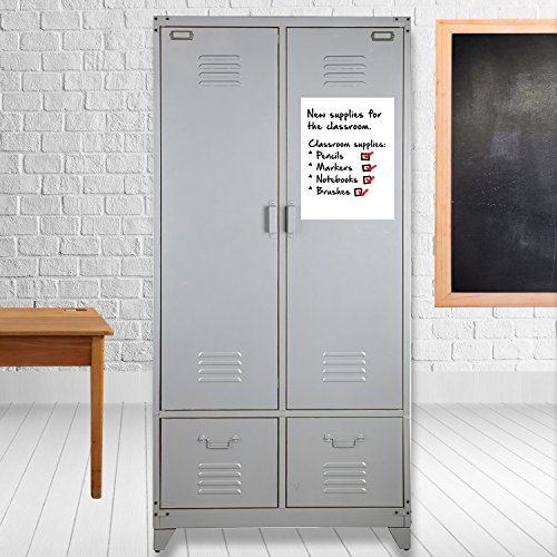 Dry Erase Magnetic Roll, Glossy White Write On/Wipe Off Magnet, 24 Inches By Flexible Magnets (2 Ft X 3 Ft) #TOP6