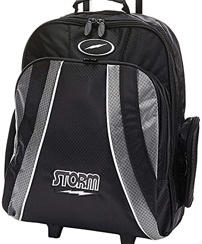 Storm Bowling Products Rascal 1 Ball Roller Bowling Bag, Black/Silver #TOP2