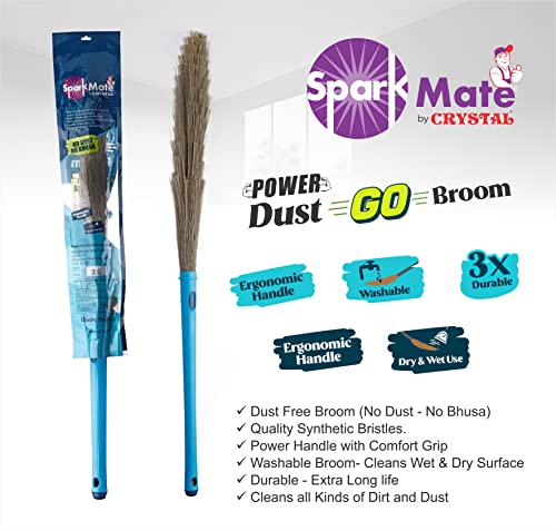 Image of Sparkmate By Crystal No Dust Broom /Jhadu, Easy Floor Cleaning