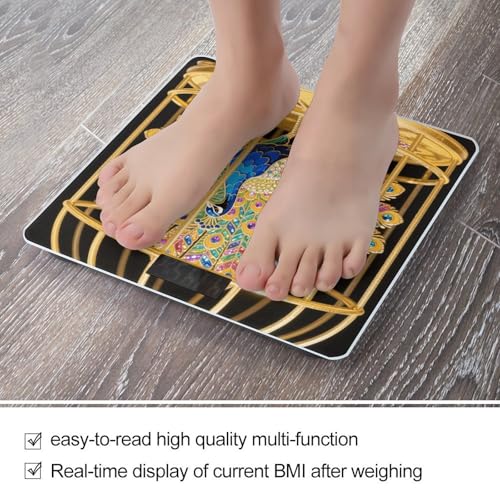 Báscula de baño digital Peacock con pantalla LED miniatura 5