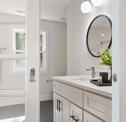 Miniatura 6 de Cerradura de puerta especial de perno de acero inoxidable de 90 grados, Cerradura de ángulo recto, Cerradura de puerta abatible, Hebilla de puerta