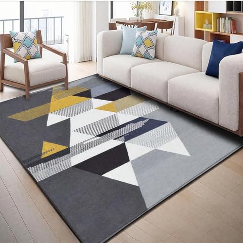 Cenibirut - Alfombra de calefacción por infrarrojos eléctrica, alfombra de suelo con temperatura ajustable y temporizador de 12 horas, calentamiento rápido en 30 segundos para la sala de estar
