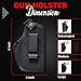 Universal Gun Holster for Men & Women, IWB/OWB Waist Belt Pistol Holster for Glock 380 9mm Gun Holster for Concealed Carry Handgun Right/Left Hand Draw (Classic) (Classic)
