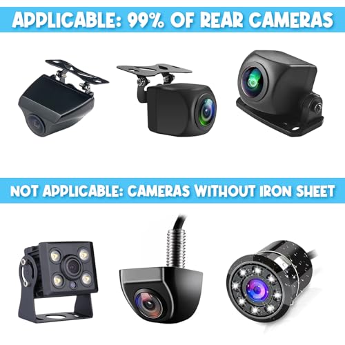 Image of Giantree 1PCS Rear Camera Holder, Universal Dash Cam Rear View Camera Mount with A Screwdriver Tool, Adjustable Back Windshield Backup Mirror Holder Adhesive Car Dashcam Reverse Recorder Car Cam Mount