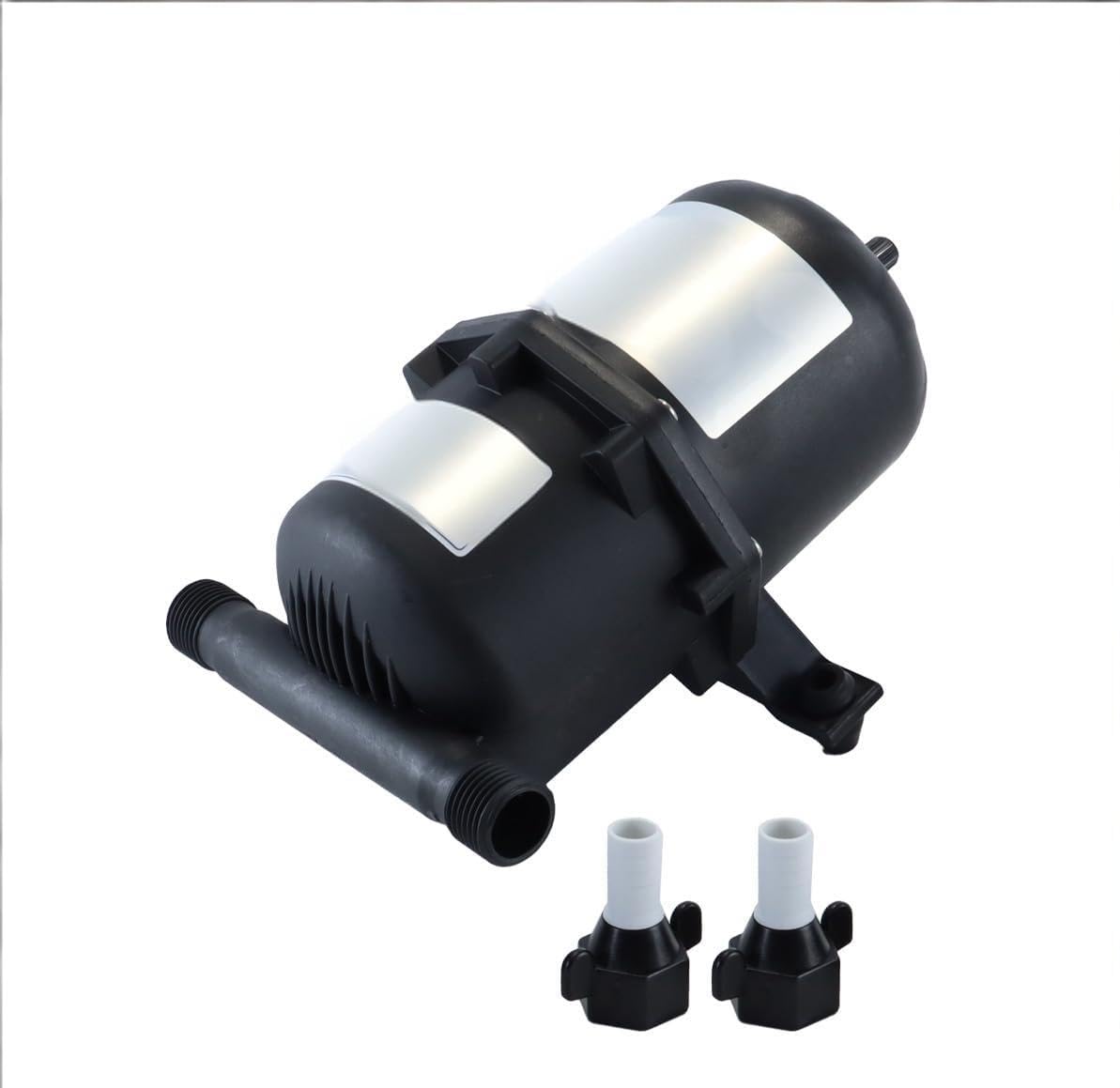 Réservoir sous pression, pompe à eau à débit réglable 0,75 L pour système d'eau de bateau, camping-car, accessoires