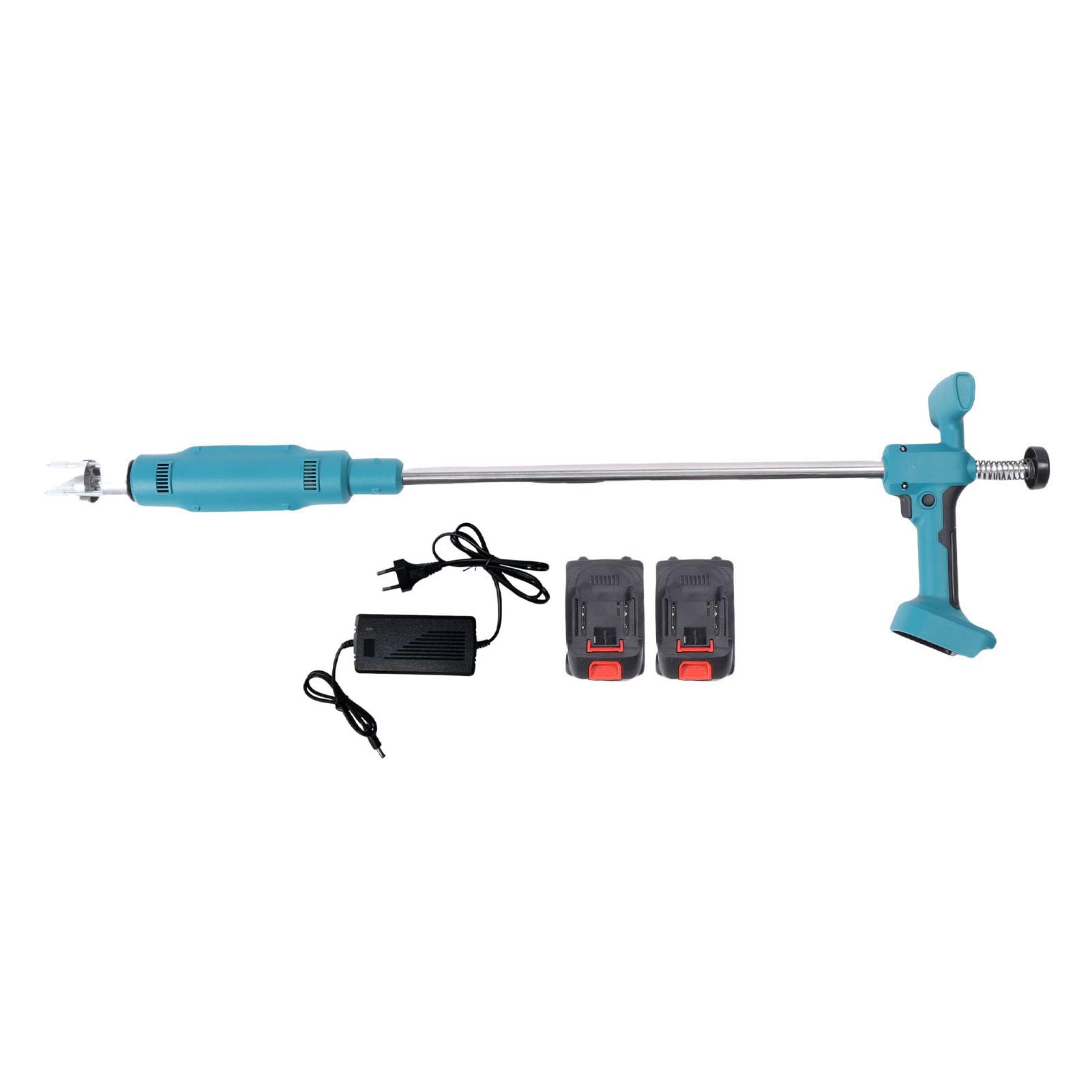 Jeffergarden Elektrischer Unkrautschneider, Kabelloser Unkrautstecher, Elektrischer Unkrautstecher, 21 V, Lithium-Ionen, 2 Stunden Laufzeit, 85% Weniger Nachwachsen, 15,2 cm Tief, Leise (EU-Stecker)
