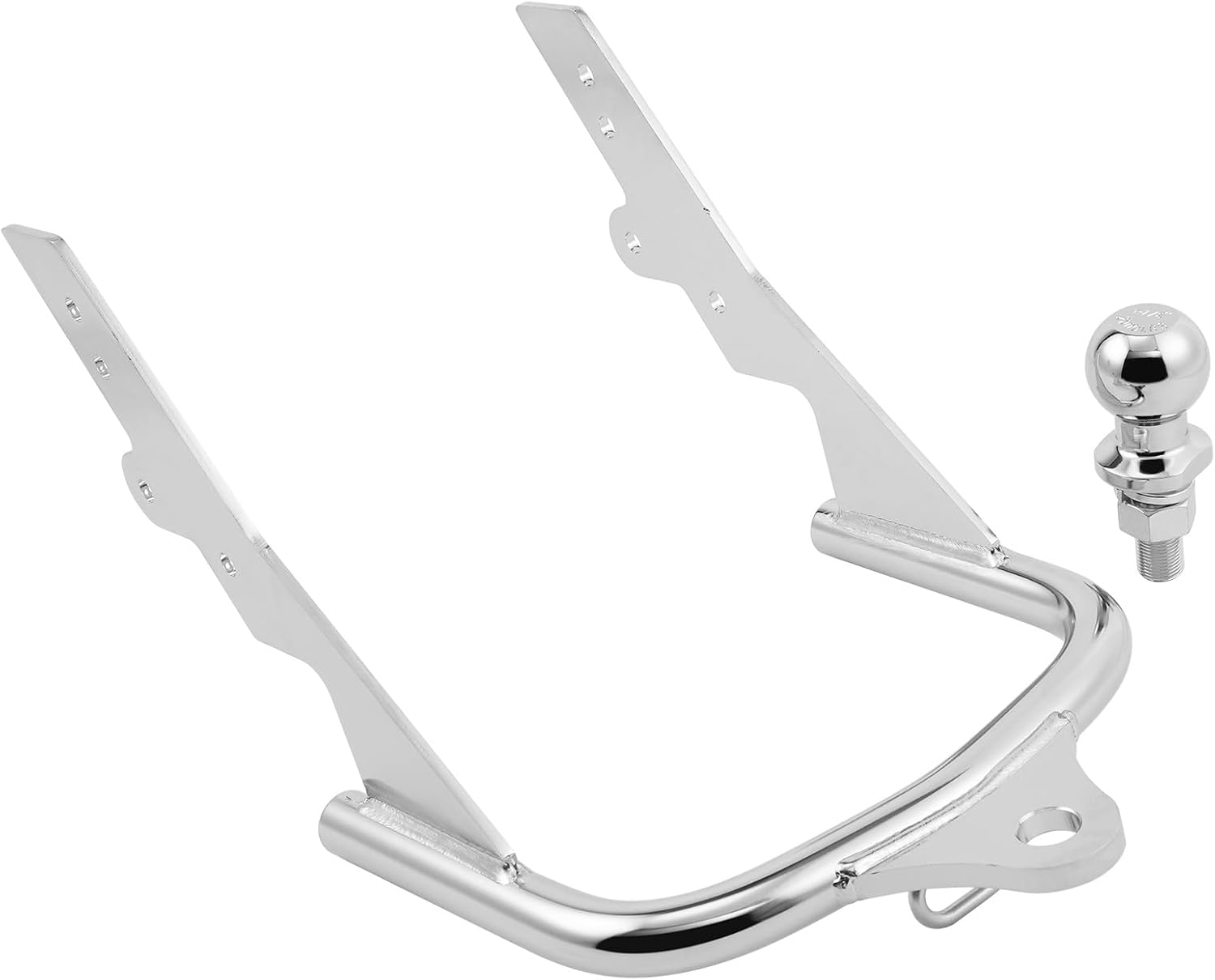 Green-L Chrome Trailer Hitch with Ball Fit for Harley Street Glide 1994-2008