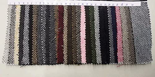 Wangyue Wool Suits For Men Herringbone Tweed Suits Double Breasted Suits Regular Fit Big And Tall Brown Retro Suit Size 50 #TOP6