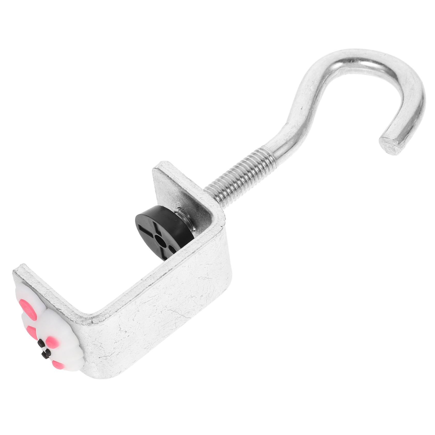 OUNONA C-clamp Desk Hook Heavy Duty Clamp-backpack Hook 100lb Bag Hanging Capacity