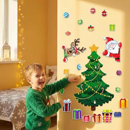 Árbol de Navidad Magnético para Refrigerador 11in miniatura 2