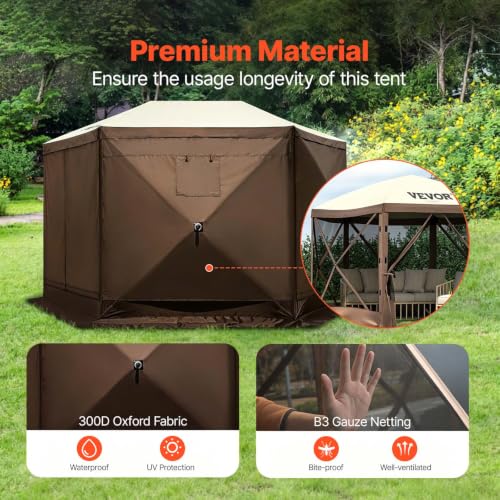 VEVOR 12x12 Pop-up Screen Canopy