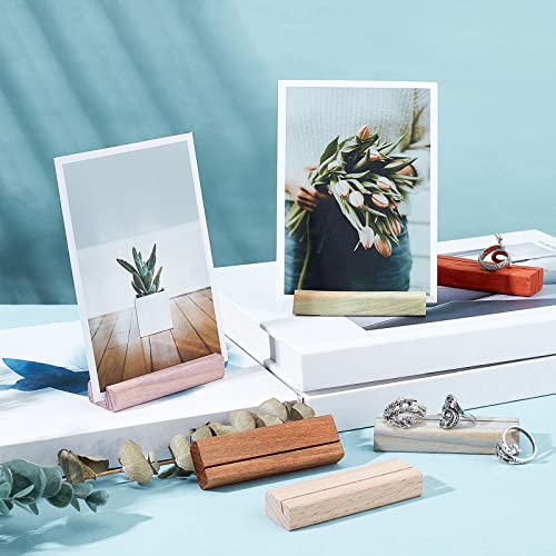 PH PandaHall Portacarte Segnaposto in Legno, 12pz