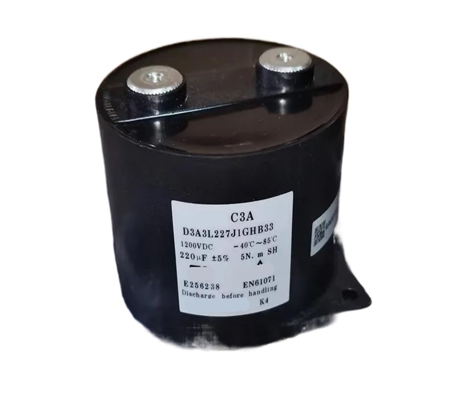 Condensateur C3A 220 UF 1200V film filtrant GDD3A3L227J1GHB33 CC