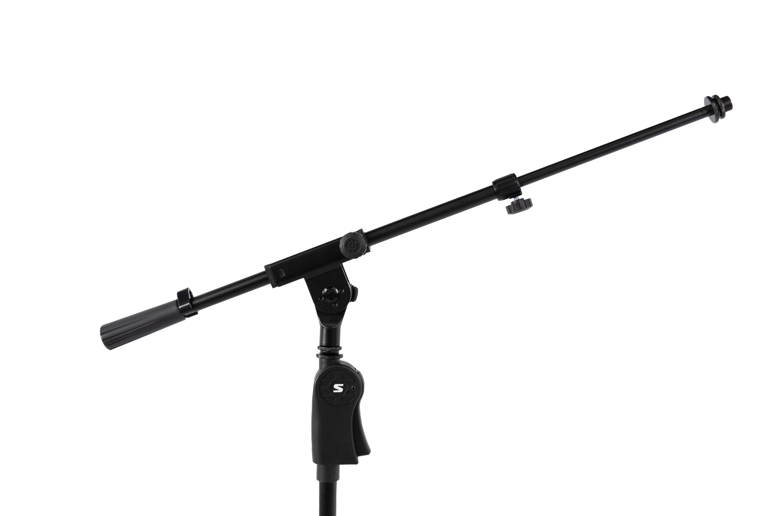 Shure by Gator, Asta microfonica Deluxe a treppiede con braccio telescopico e impugnatura a pistola con frizione a una mano; (SH-TPSTANDTBMDX)