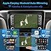 Jimtour Autoradio mit Bildschirm Bluetooth für VW Polo Golf 5 6 T5 Passat Caddy Seat Skoda, 2Din Auto Radio 7 Zoll Touch Display Android 13,mit DAB Navi WLAN Carplay Android Auto Lenkrad Strg
