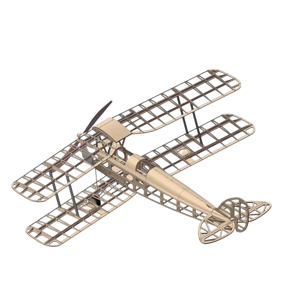 KICHI RC-Flugzeuge RC-Flugzeug Elektroflugzeug Modellmaßstab 980 mm Mini-Holzbausatz DIY Elektroflugzeug RC-Flugspielzeug