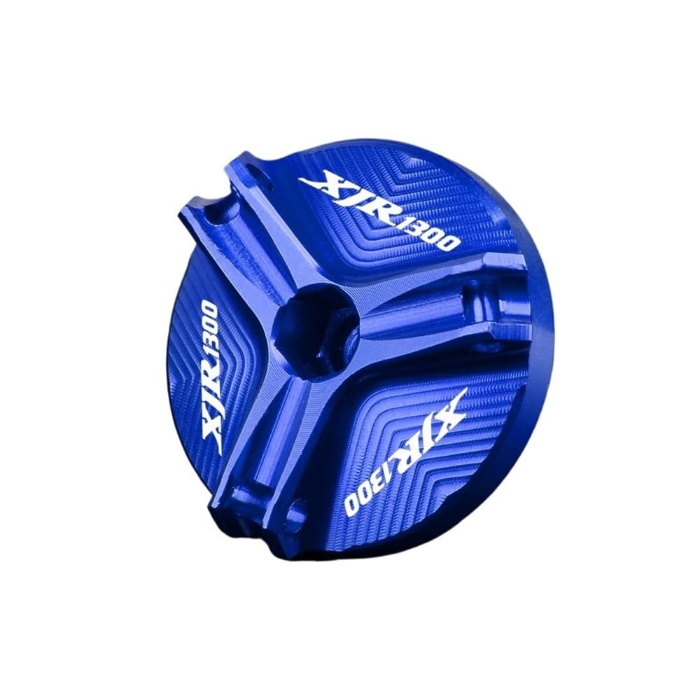 Bouchon Remplissage Huile Moteur Aluminium CNC Logo Moto - Compatible XJR1300 XJR1200 XJ6 Diversion