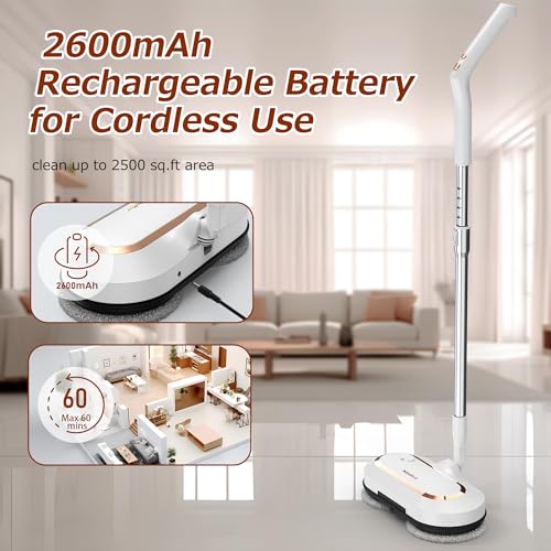 Alfabot S2 Cordless Spin Mop For Floor Cleaning thumb #5