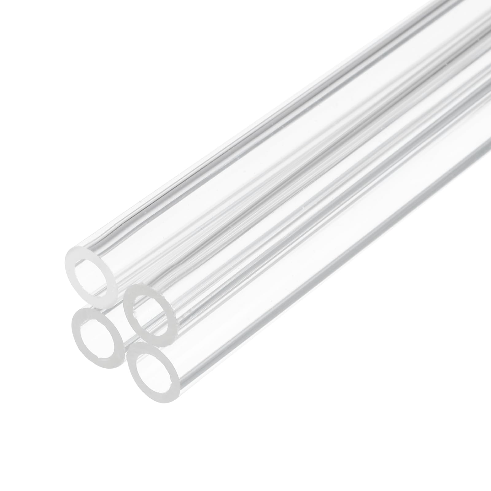 Tubo In Acrilico Trasparente - 14 Pollici, Diametro 34-40 Mm | Per Acquari, Idraulica, Fai Da Te - Foto 6