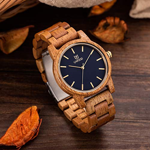 Wooden Watch Men,Wood Watches Handmade Minimalist Women Mens Lightweight Mens Wooden Watch,Watches for Women Men - Image 5