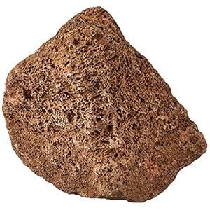 sera Rock Red Lava S/M 8 – 15 cm – Pietra lavica Rosso Scuro con Superficie porosa