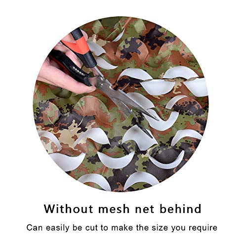 Sitong Bulk Roll Camo Netting For Hunting Military Decoration Sunshade, Italy Woodland, 1.5Mx20M(4.9ftx65.6ft) - Image 4