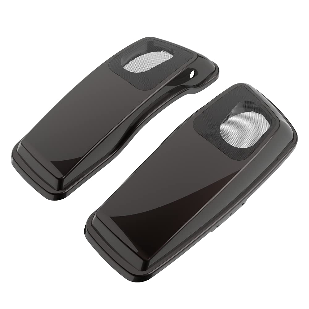 Amazon Com Advanblack Saddle Bag Speaker Lids 6x9 Inch Waterproof Saddlebags Audio Covers Fit For Harley Touring Road King Special Street Glide Special Road Glide Special 14 21 Black Jack Metallic Automotive