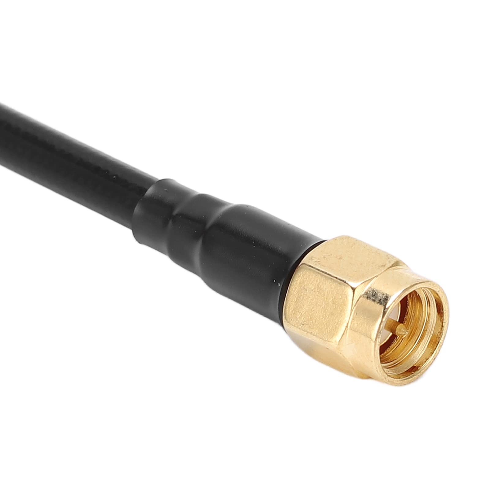 Antenna da 125 Mm 5,8 GHz 2,5 Dbi per Telecomando FPV Drone Antenna RHCP Resistente Agli Urti (Nero)