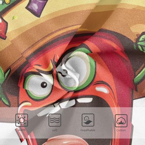 Angry Pepper Little Girl Panties Toddler Underwear Custom Cotton Funny Undies Kids Briefs 2t3