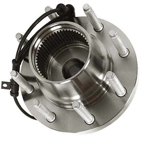 Motorbymotor 515020 (4Wd) Front Heavy Duty Wheel Bearing Assembly With 8 Lugs Fits For Ford F-250 F-350 Super Duty Excursion Wheel Bearing And Hub Assembly (W/Abs, Srw)-Single Rear Wheels Only-2Pk #TOP6
