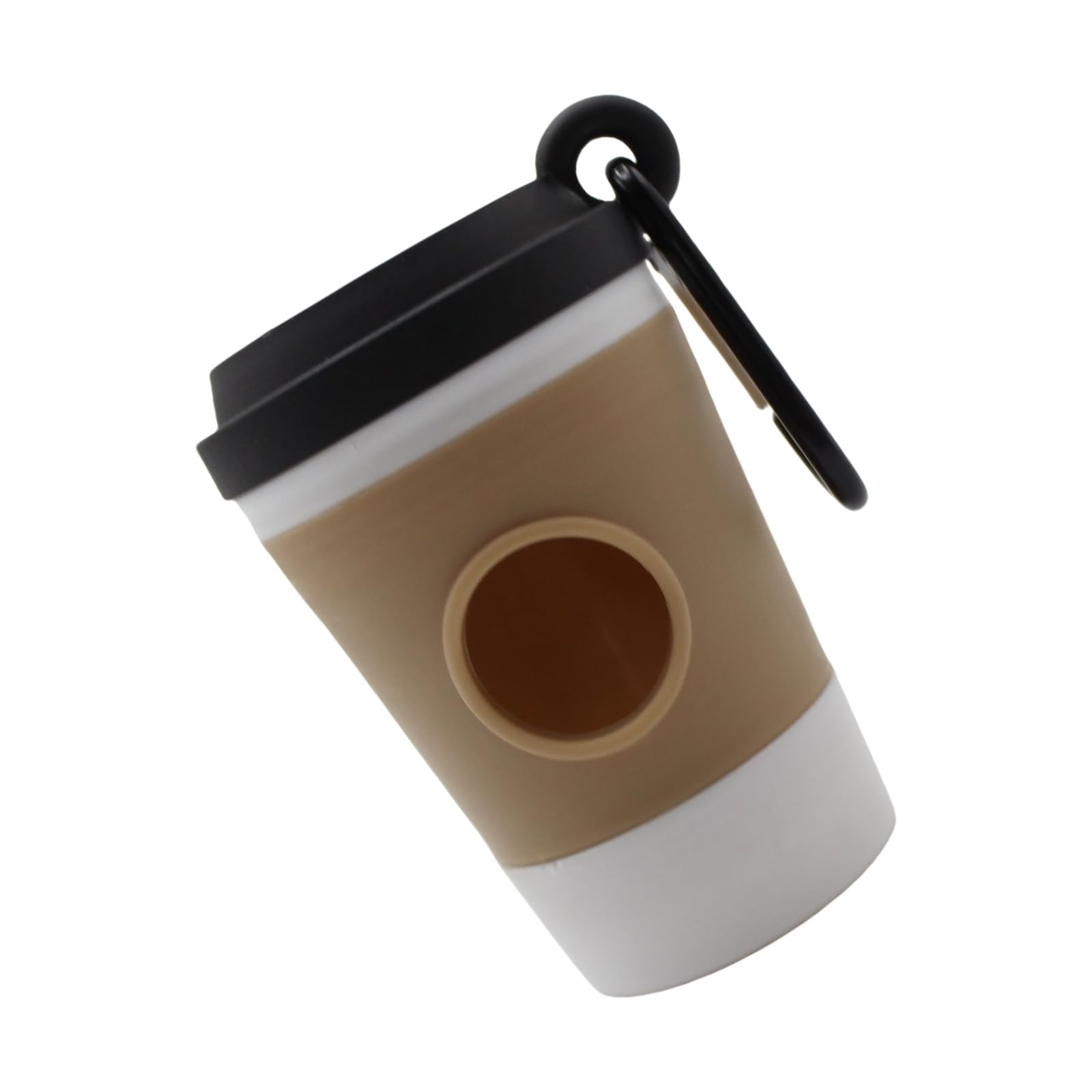 Kalttoy Innovative Coffee Cup Inspireds Pet Waste Bag Carriers Dog Waste Bag Dispenser for Active Dog Owners Container Outdoor Walking Garbage Storage