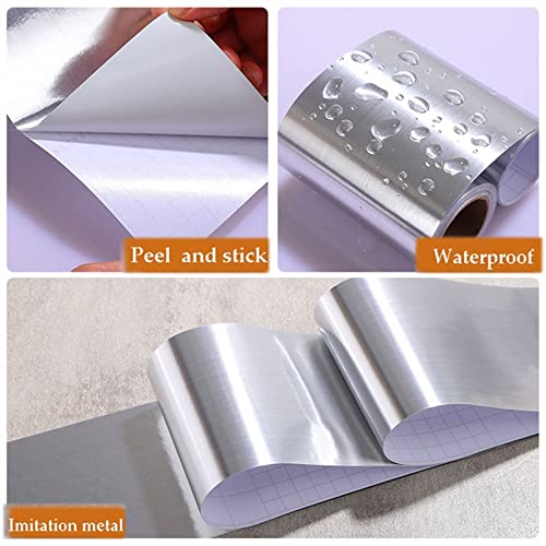 Borde de pared autoadhesivo impermeable para decorar espejos en casa 3