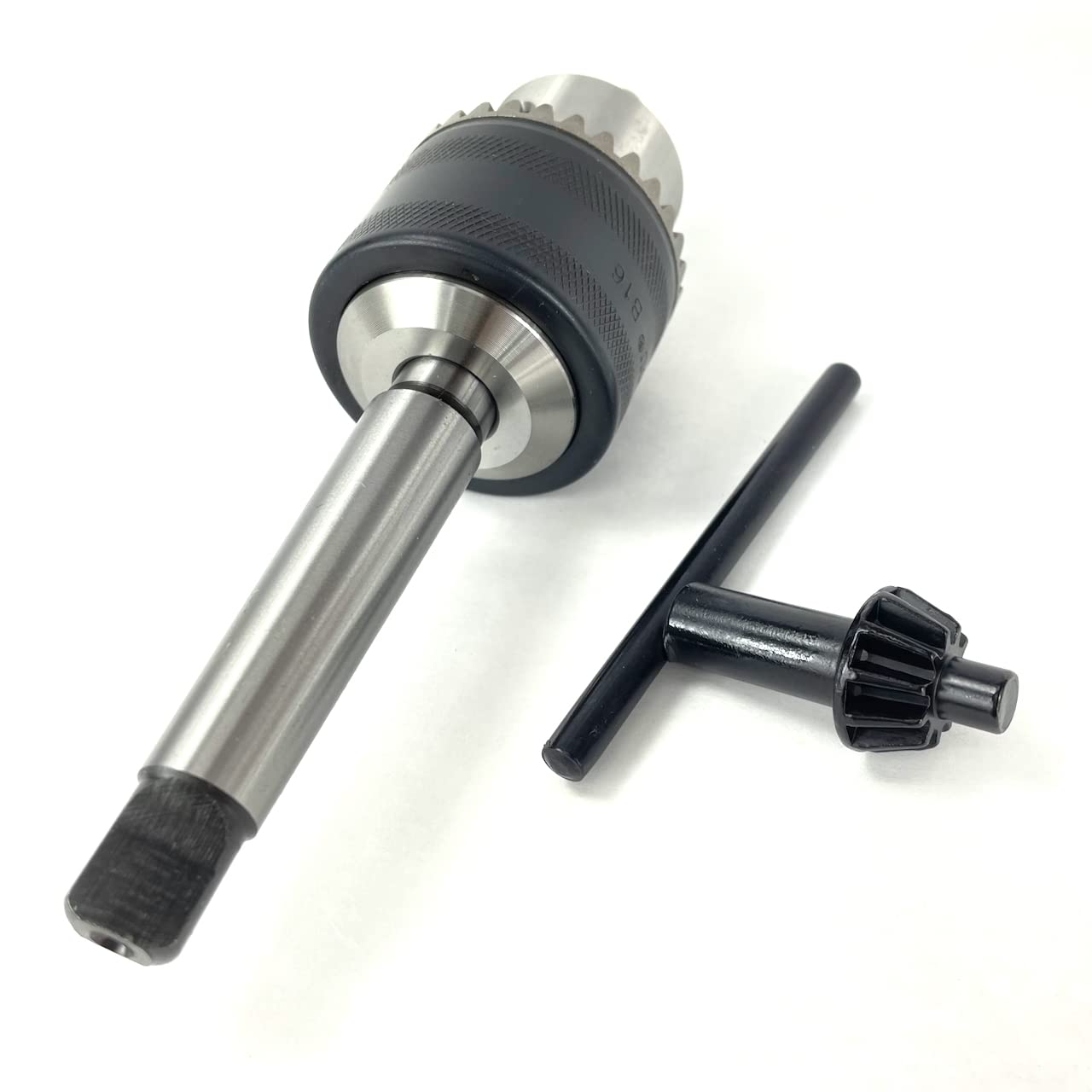 Super Heavy Duty 5/8" Keyed Drill Chuck With MT2 Morse Taper Shank And K32 Key - 0.005" Accuracy 5 thumbnail image