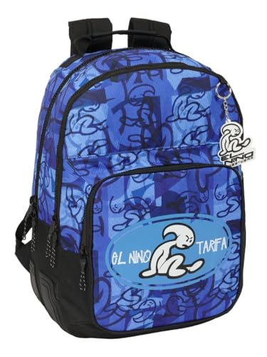 Safta EL NIÑO ROLLER - Mochila Escolar Infantil, Ideal para Niños de Diferentes Edades, Cómoda y Versátil, Calidad y Resistencia, 32x15x42 cm