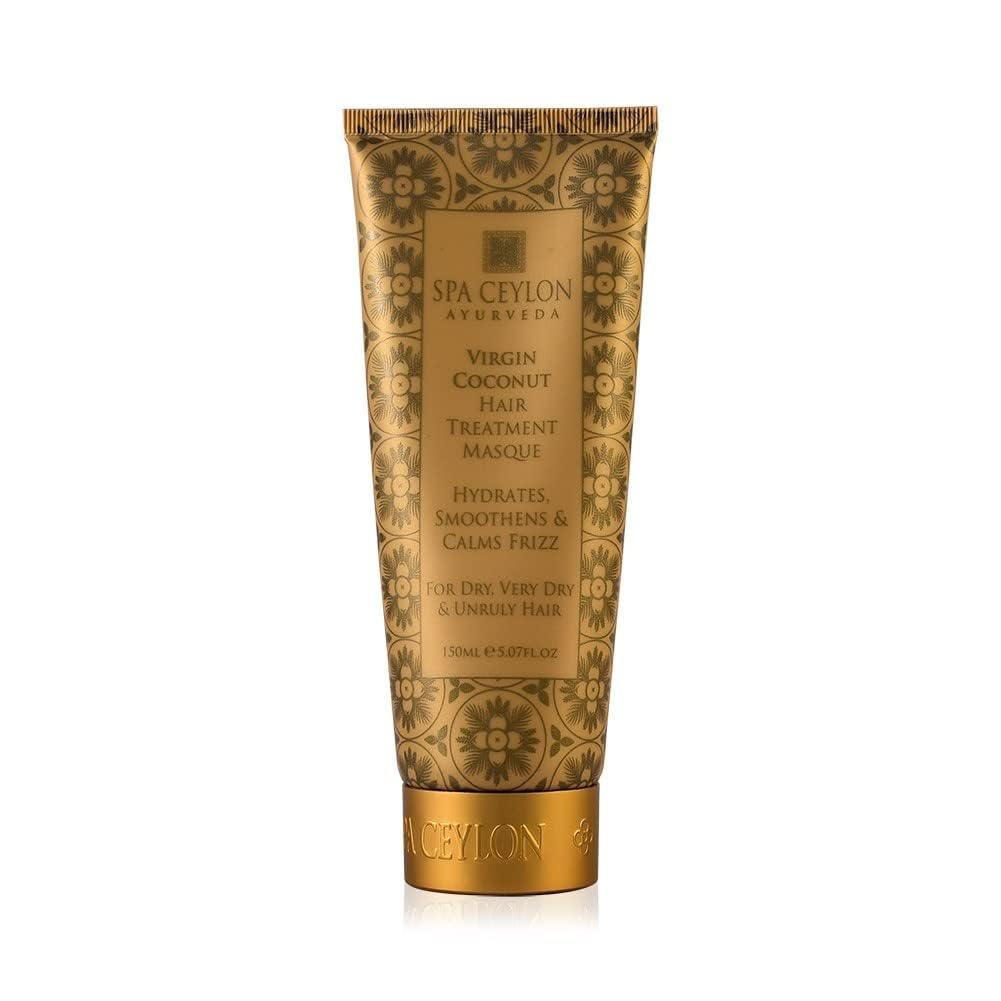 SPA CEYLON Virgin Coconut Hair Treatment Masque | Deep Conditioning | Hair Repair | Vegan & Vegetarian | Best for Dry, Very Dry & Unruly Hair