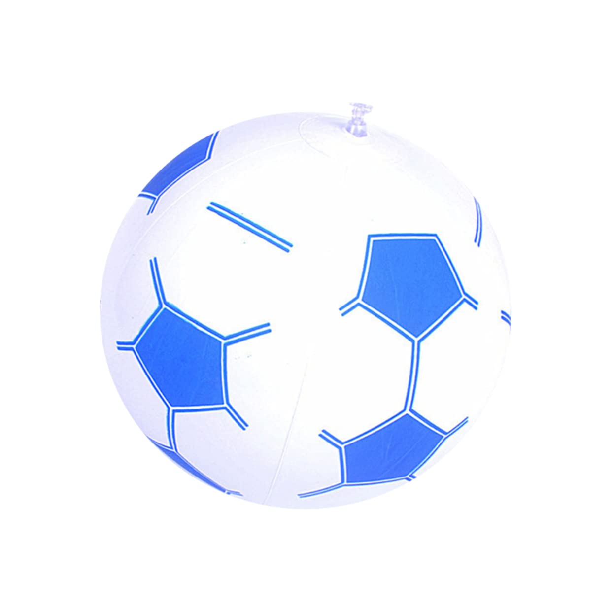 VANZACK 3Pcs Inflatable Soccer Balls Set Random Color Balls for Play Party Favors and Decorations Easy to Inflate and Random Color