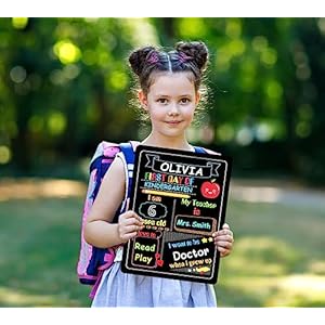 Waahomefirstandlastdayofschoolboard9x12firstdayofschoolsigndoublesidedmy1stdayofkindergartenpreschoolchalkboardsignforkidsgirlsboysbacktoschoolphotopropsupplies Urban Country Home Decor Waahome first and last day of school board 9x12 first day of school sign double sided my 1st day of kindergarten preschool chalkboard sign for kids girls boys back to school photo prop supplies urban country home decor