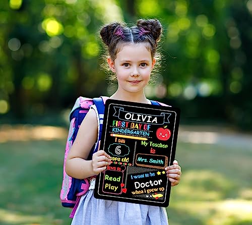 Waahomefirstandlastdayofschoolboard9x12firstdayofschoolsigndoublesidedmy1stdayofkindergartenpreschoolchalkboardsignforkidsgirlsboysbacktoschoolphotopropsupplies Urban Country Home Decor Waahome first and last day of school board 9x12 first day of school sign double sided my 1st day of kindergarten preschool chalkboard sign for kids girls boys back to school photo prop supplies urban country home decor
