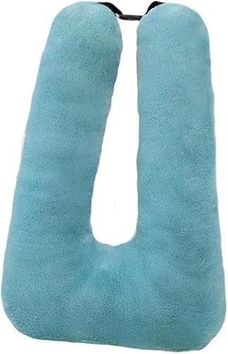 KryZaroグレー多機能U字型カーシートクッション|ふかふか衝突防止機能付き 車中泊・長距離移動必携