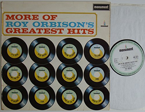 Roy Orbison - More Of Roy Orbison's Greatest Hits - 12" LP 1968 - Monument LMO 5014 - UK Press