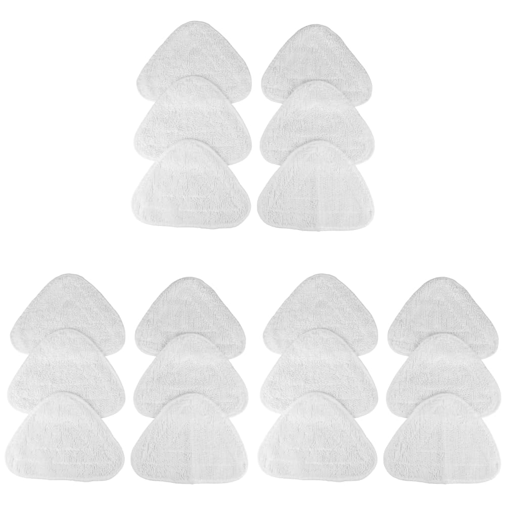 Ersatzpads für Dampfreiniger, dreieckig, waschbar, leicht zu reinigen, Böden und Fliesen, 6 Stück