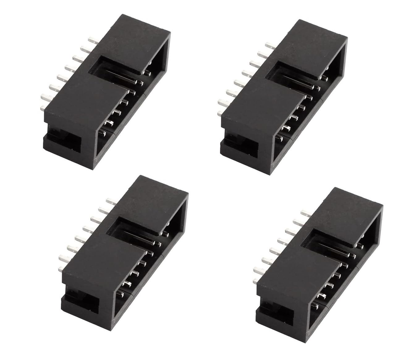 14 Pin Straight Male IDC Socket Connector - 2.54mm (FRC Connector) - Pack of 4-image-34