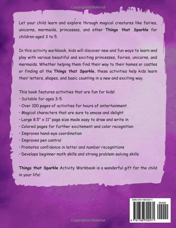 Things That Sparke: Over 100 pages of Unicorns, Mermaids, Fairies, Princesses, Castles, Magical Creatures, and More! 2 51qjK wnbvL