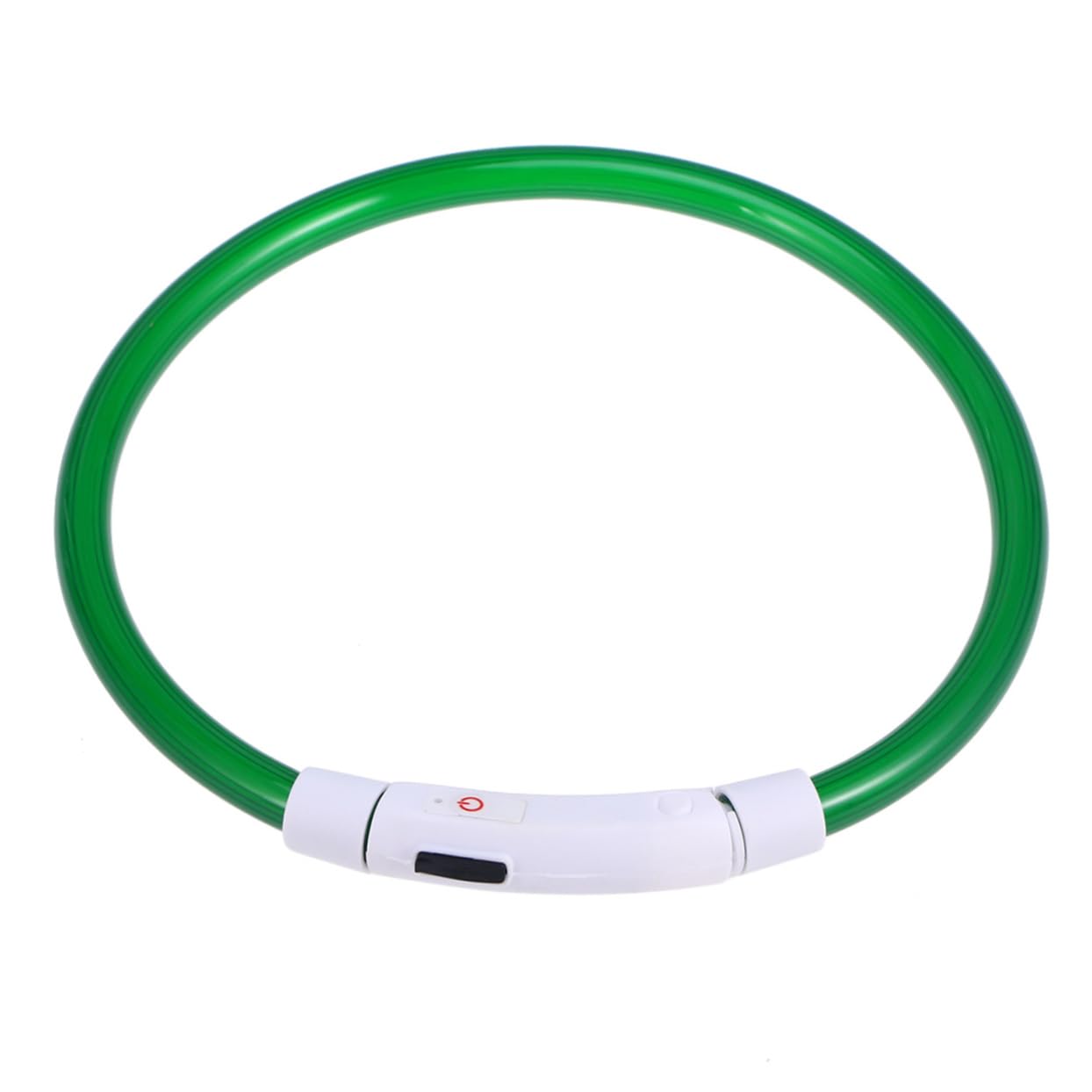 Housoutil 3pezzi Collare Led Ricaricabile Per Cani Con Luce Lampeggiante Usb Sicurezza Notturna Per Animali Domestici Modalità Di Illuminazione Verde Fluorescente