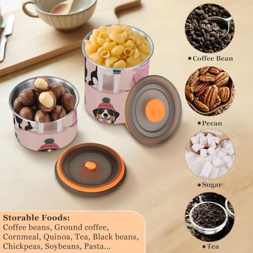 Contenedor para café de acero inoxidable 500 ml miniatura 6