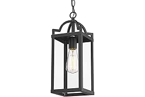 Modern Hanging Lantern Light: Illuminate Your Outdoor Oasis