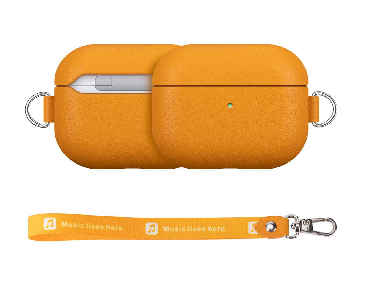 Haobobro AirPods 4 Hülle - Karbonfaser Optik Mit Karabiner & Reinigungsset